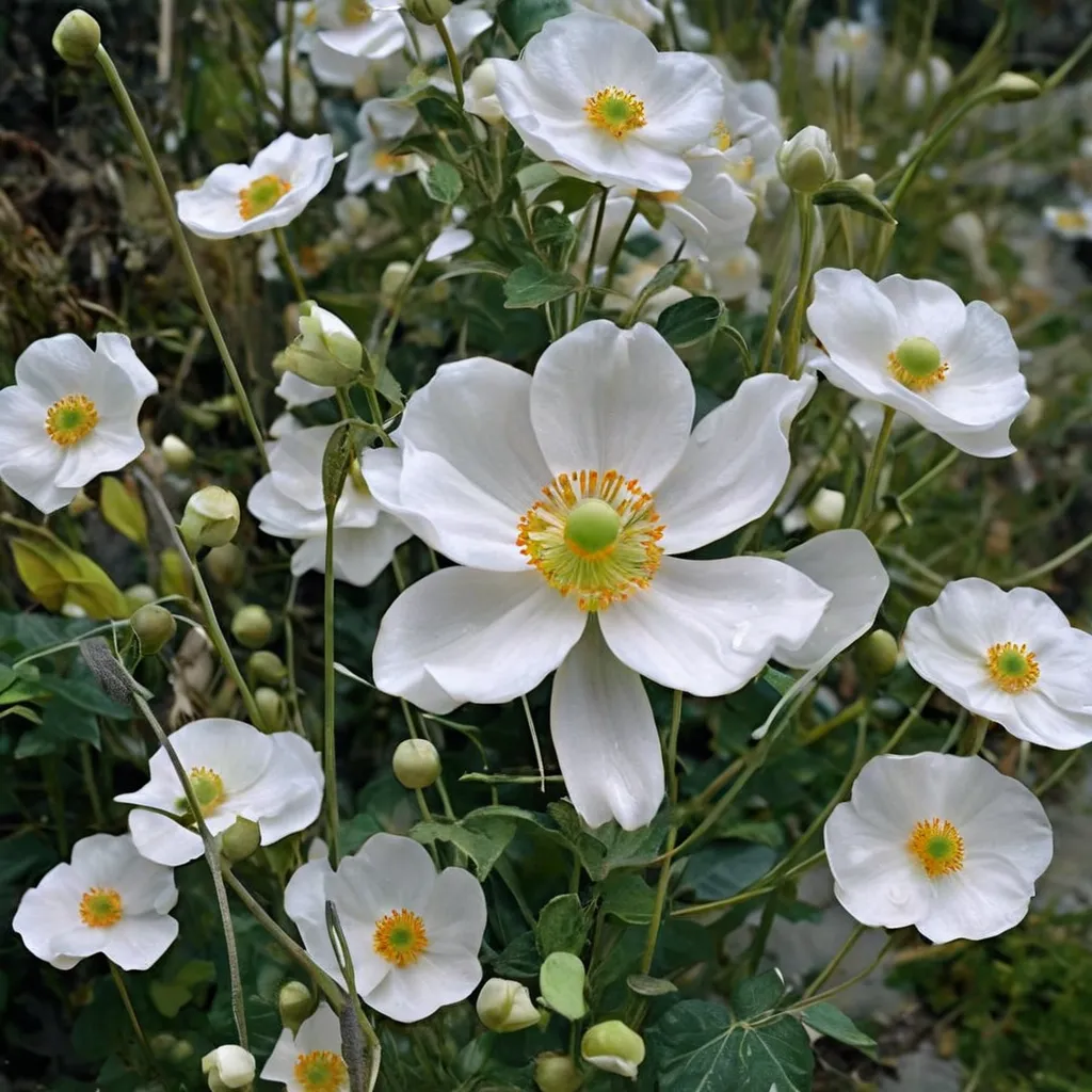 Japanese Anemone 'Andrea Atkinson'