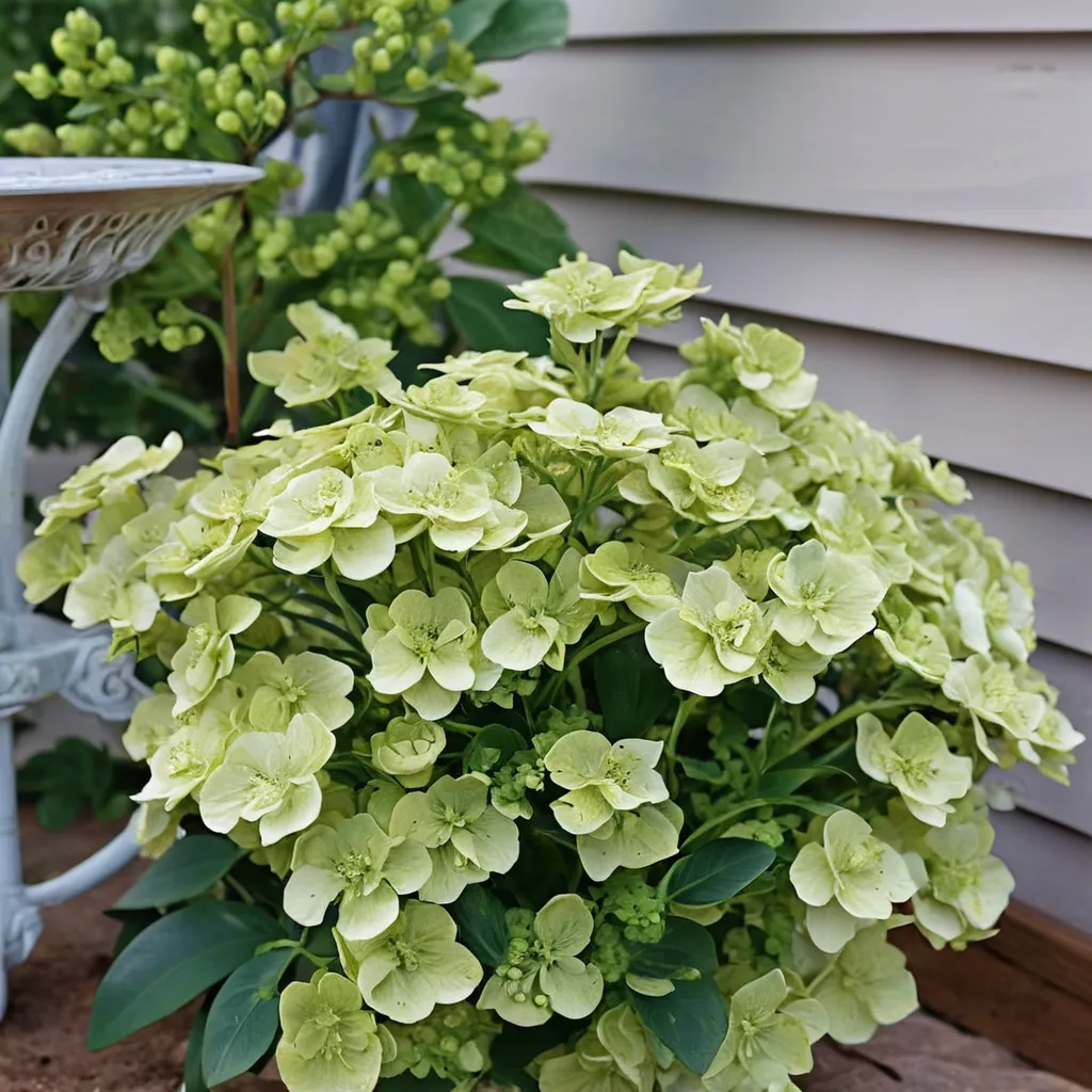 Green Cascade Hydrangea