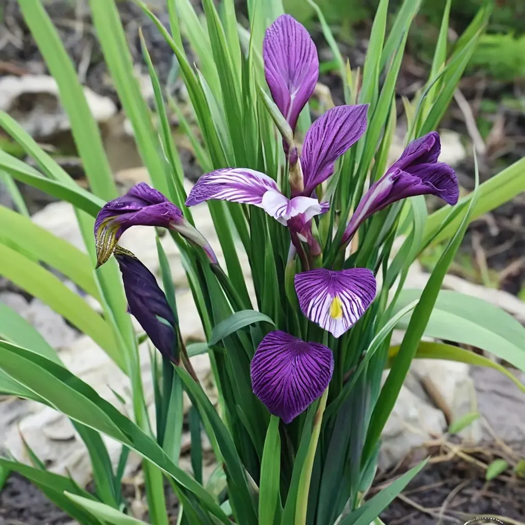 Harlequin Blueflag 'John Wood'
