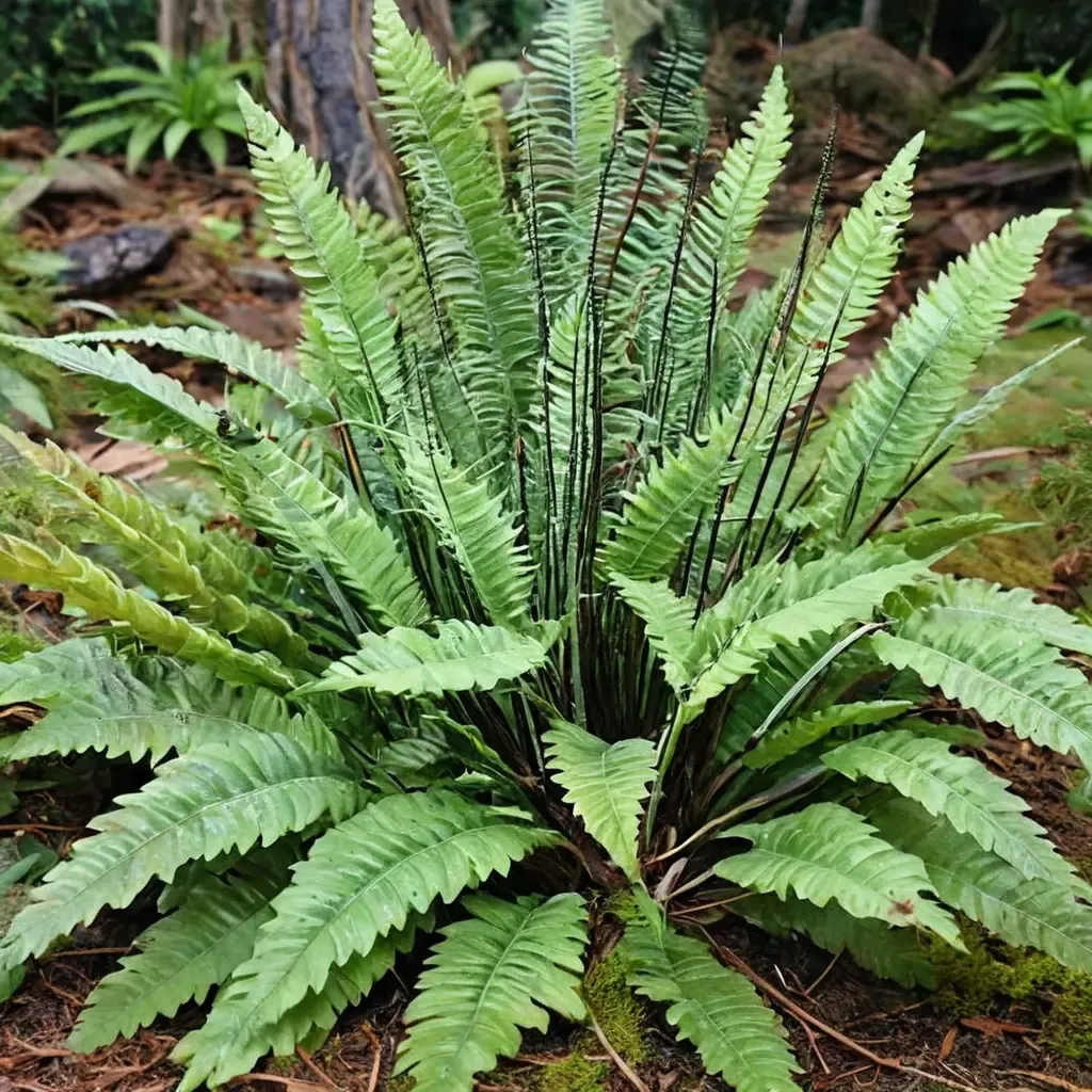 Deer Fern, Hard Fern