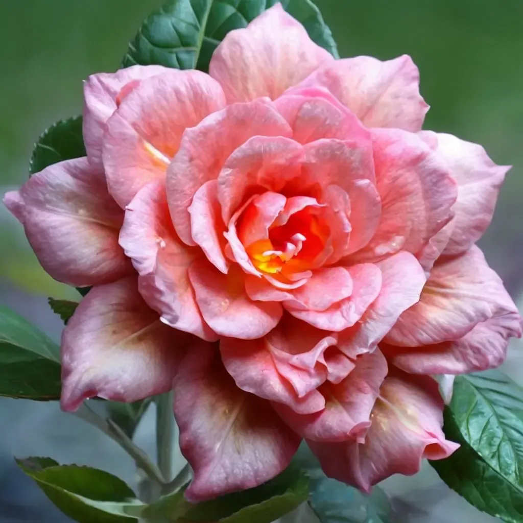 'Compassion' Climbing Rose