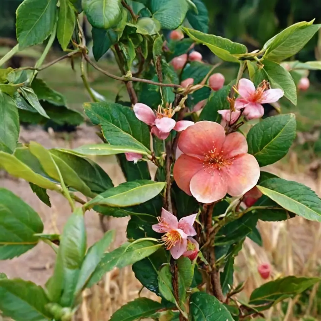 Flambe Peach