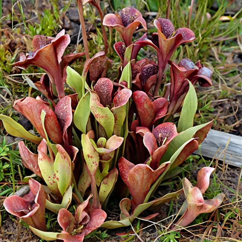 Purple Pitcher Plant