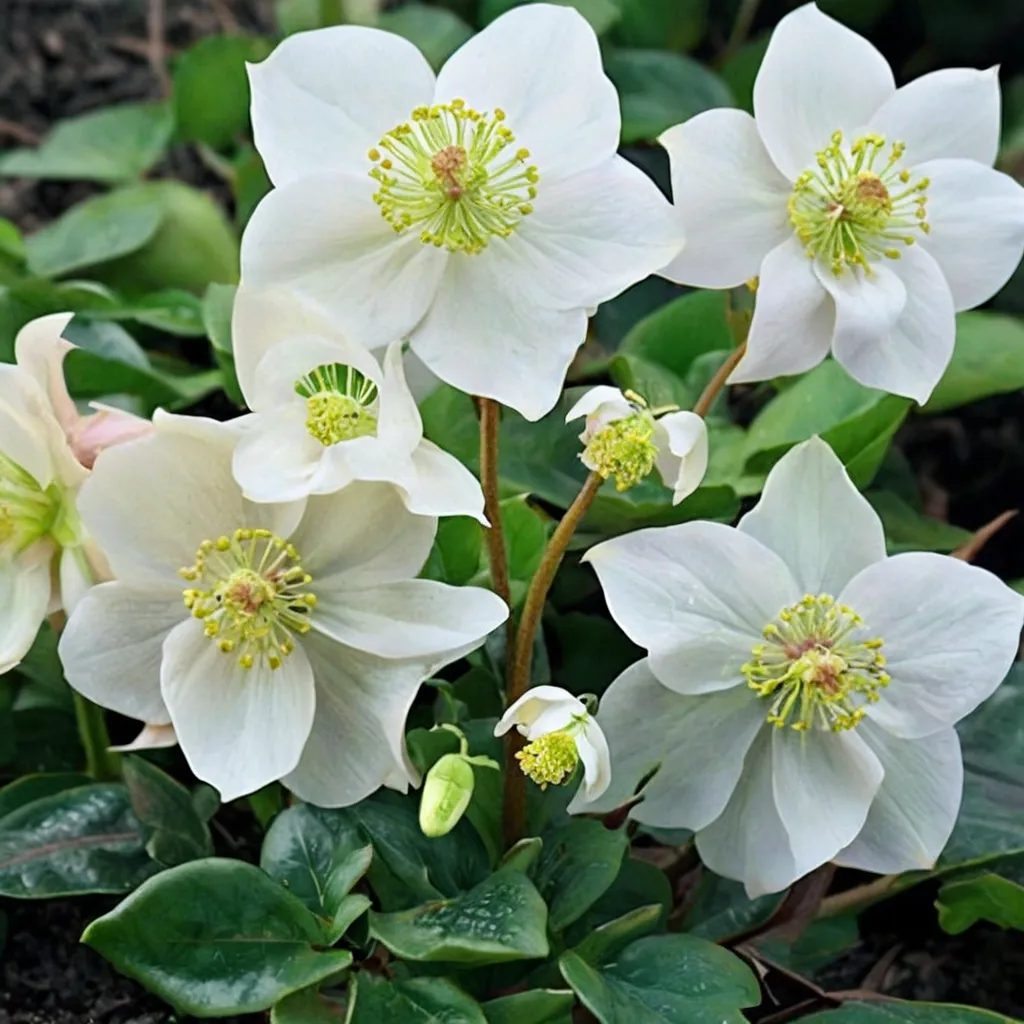 Christmas Rose 'White Magic'