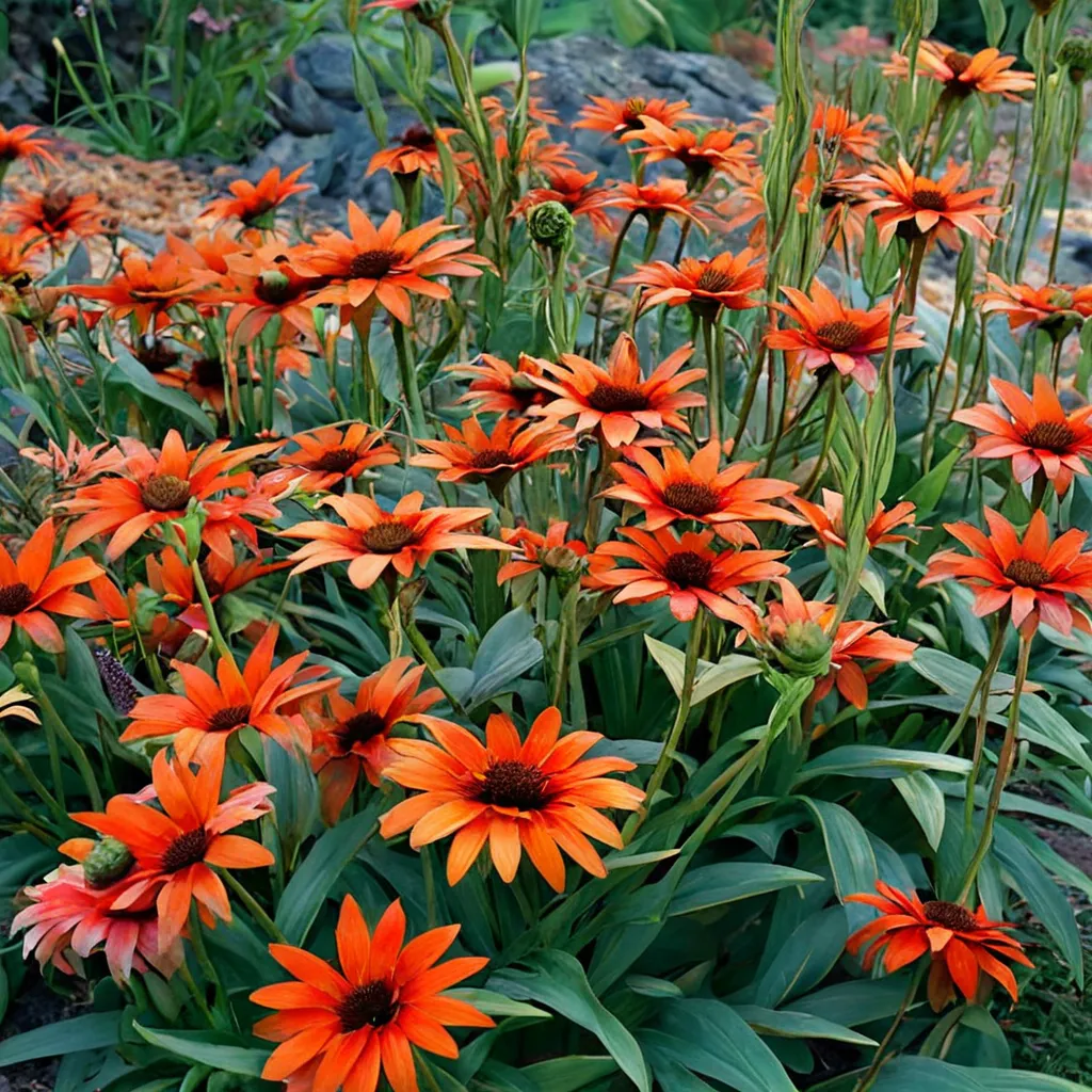 Kismet Intense Orange Coneflower