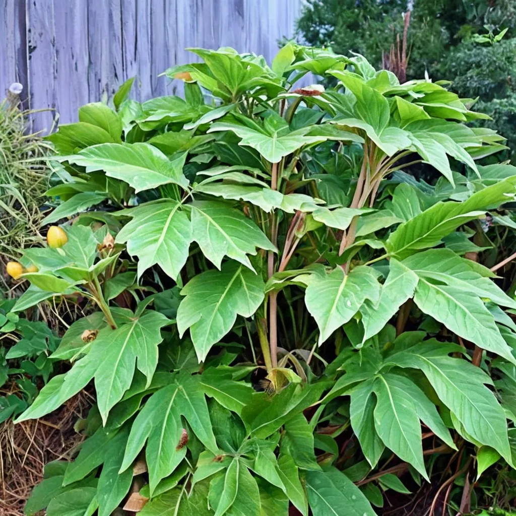 Giant Rice Paper Plant