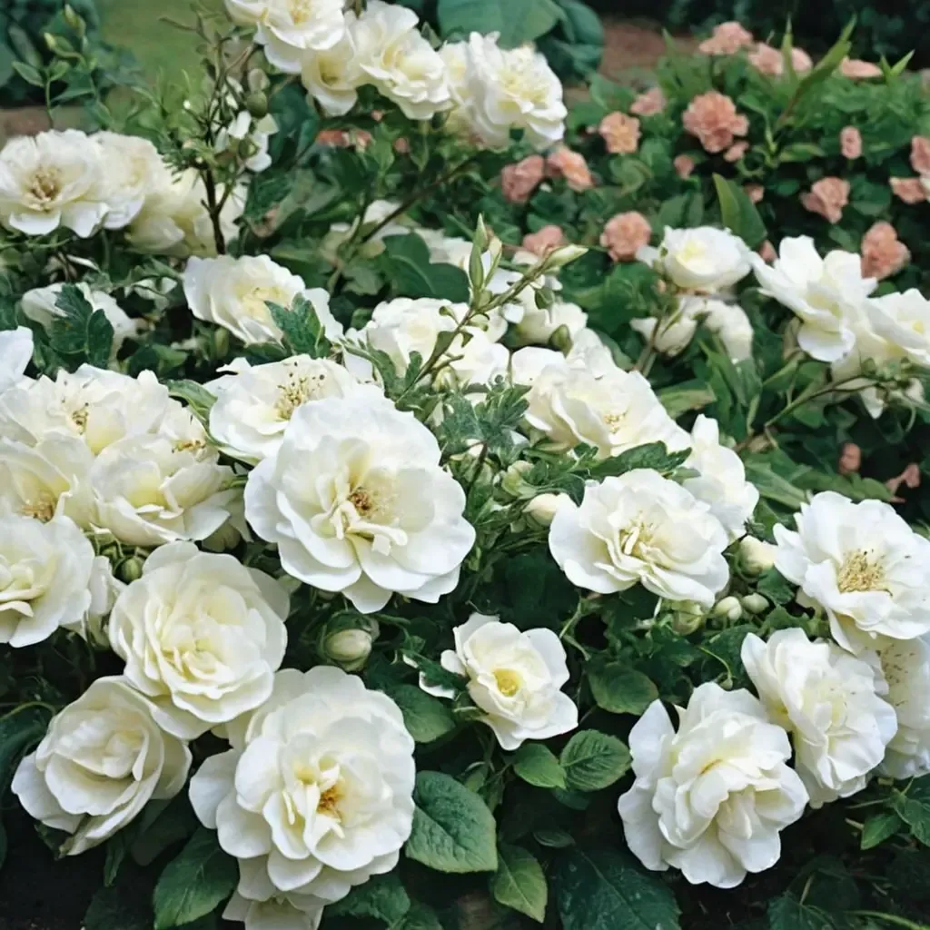 White Meidiland Rose