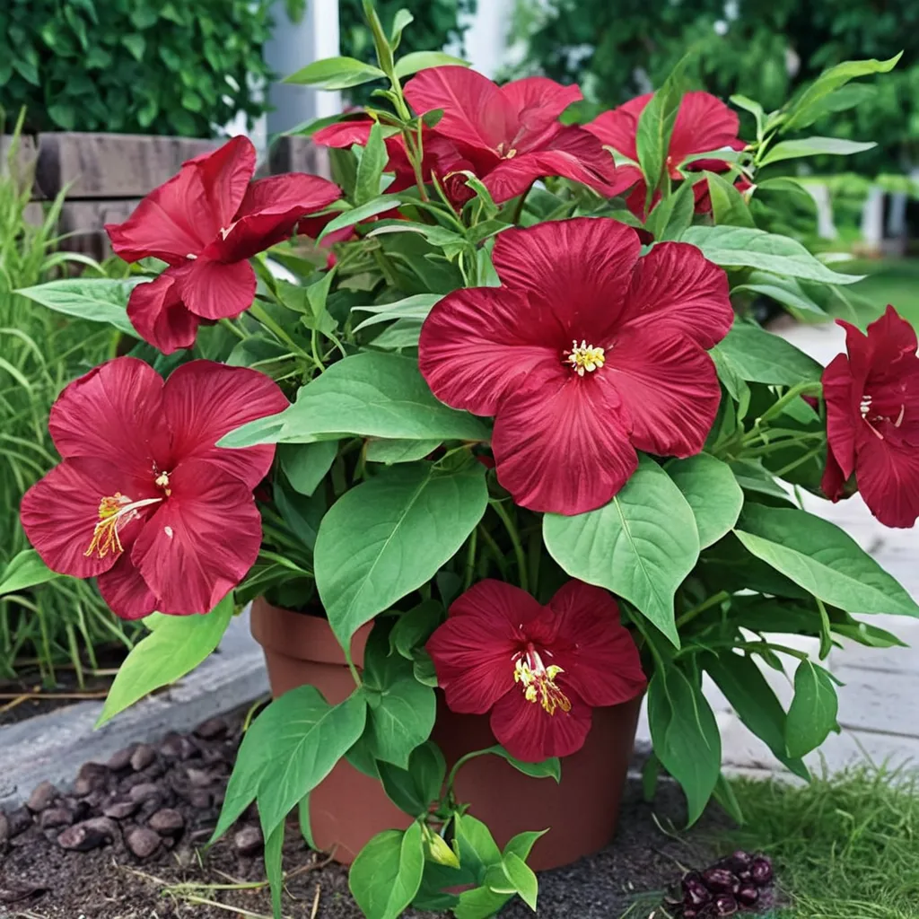 Hardy Hibiscus Luna Red