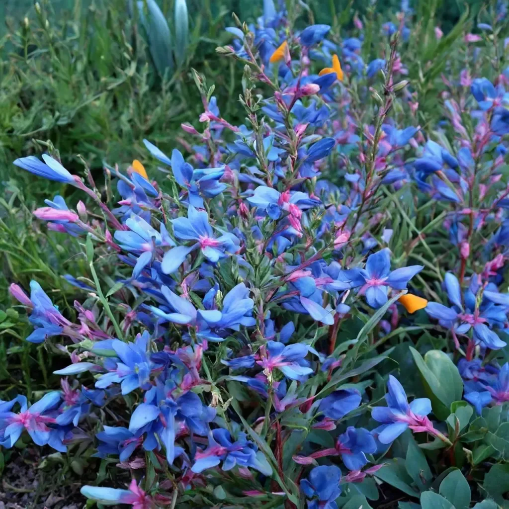 'Electric Blue' Foothill Penstemon