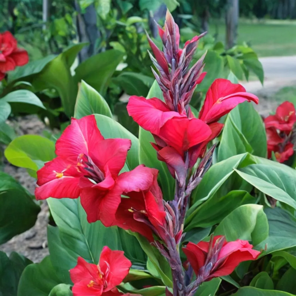 Canna 'Valentine'