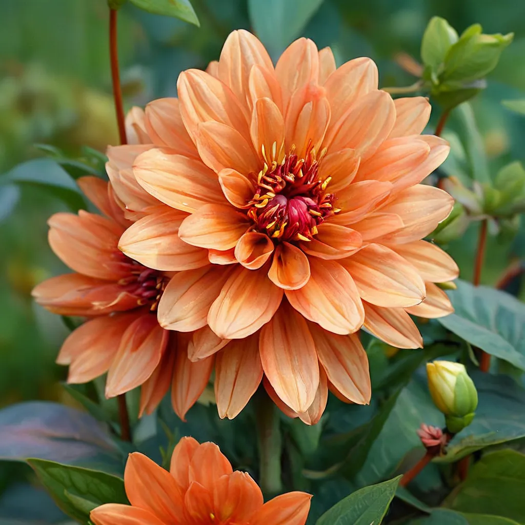 Orange Dahlia
