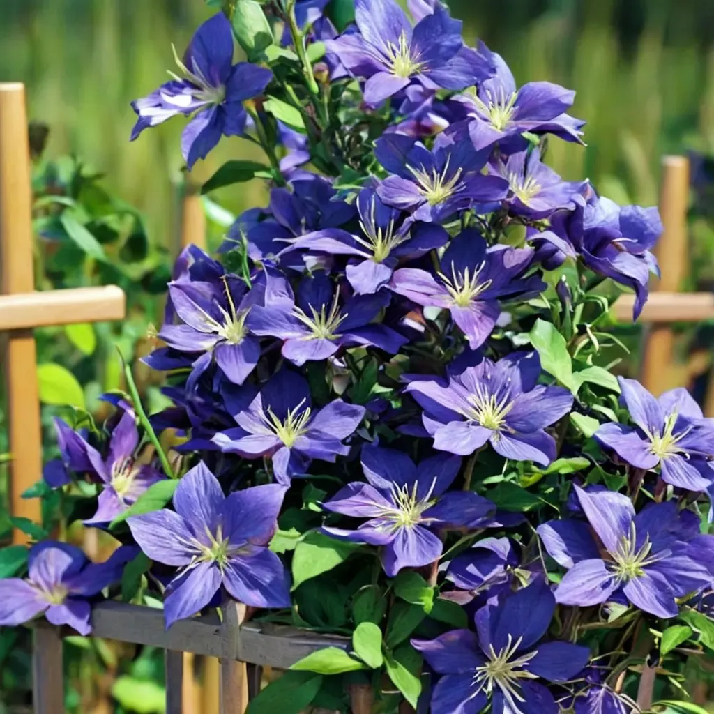Jackmanii Jackman's Clematis