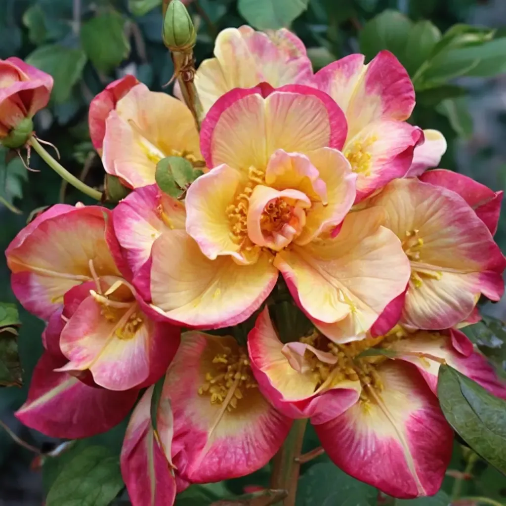 'Jacob's Robe' Climbing Rose