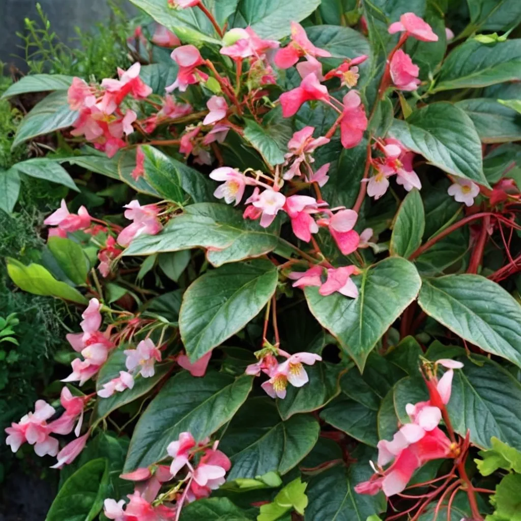 Wolong Rose Begonia