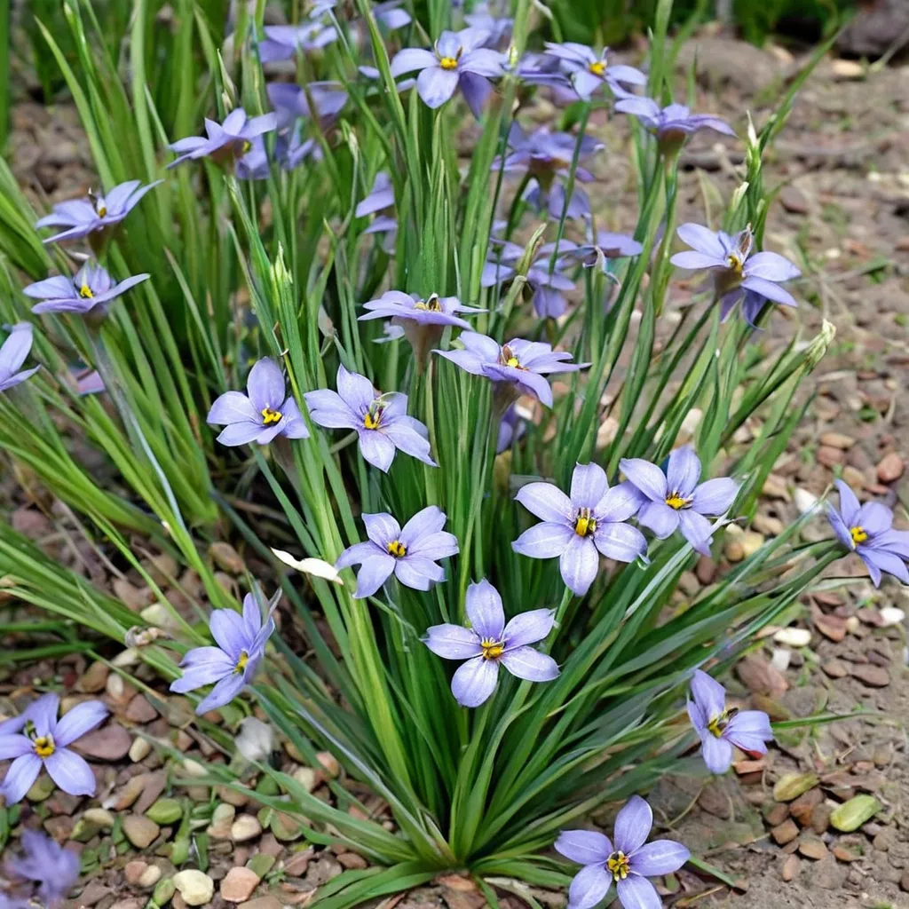 Narrow-leaved Blue-eyed Grass