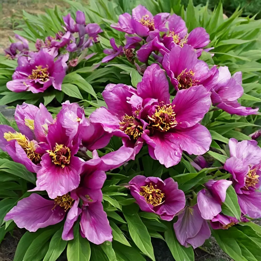 Morning Lilac Peony