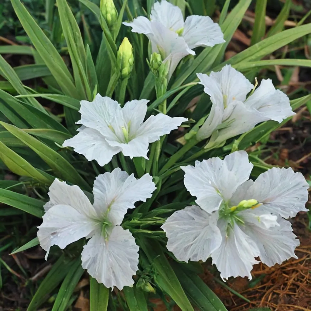 Dwarf White Mexican Petunia