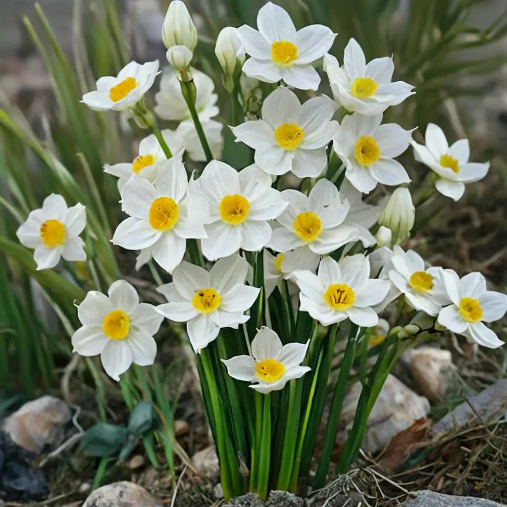 Paperwhite, Bunch-flowered Daffodil, Chinese Sacred Lily