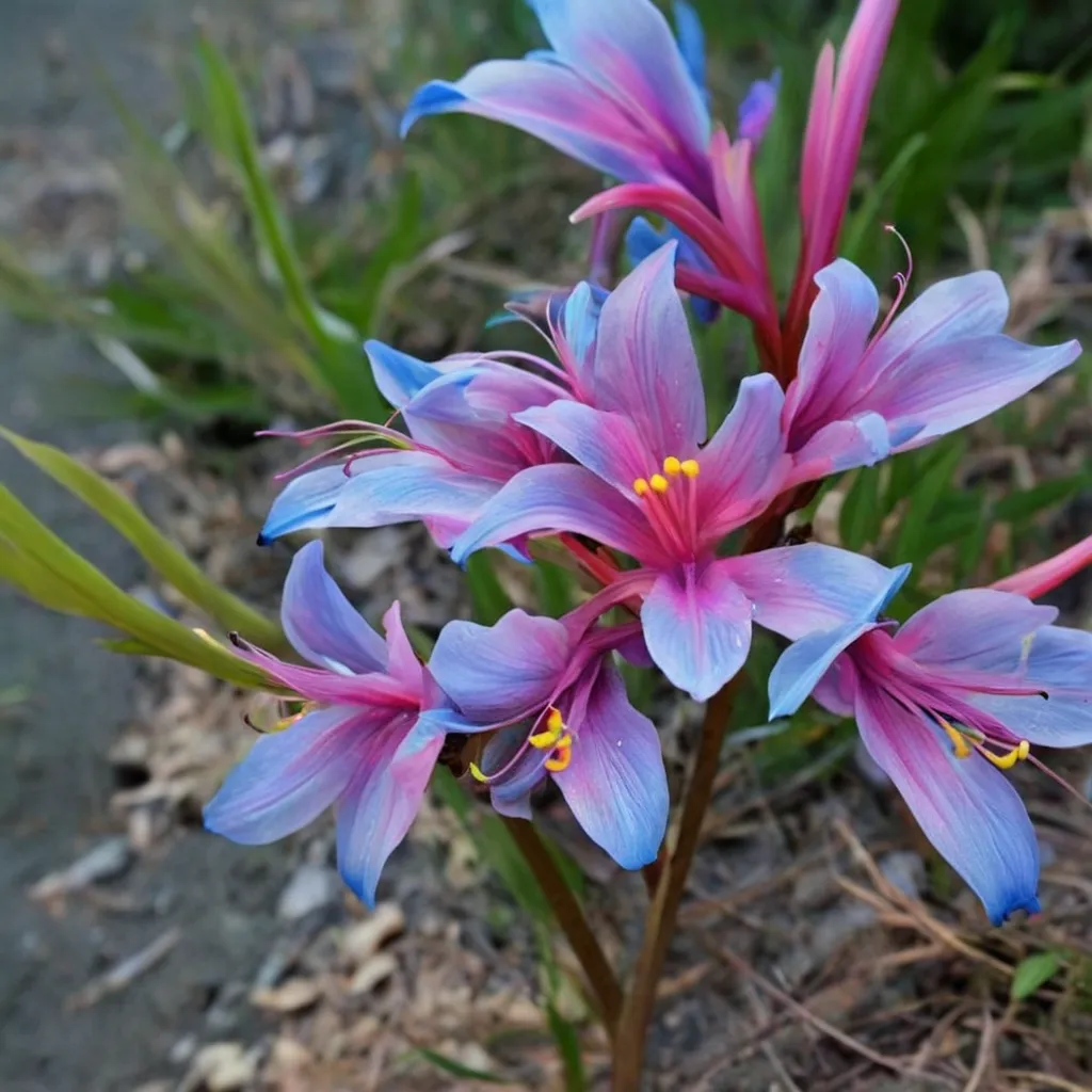 Electric Blue Spider Lily