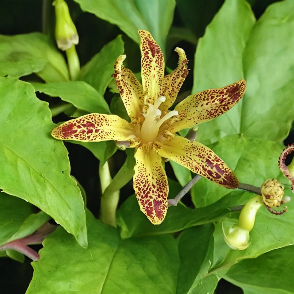 Golden Leopard Toad Lily