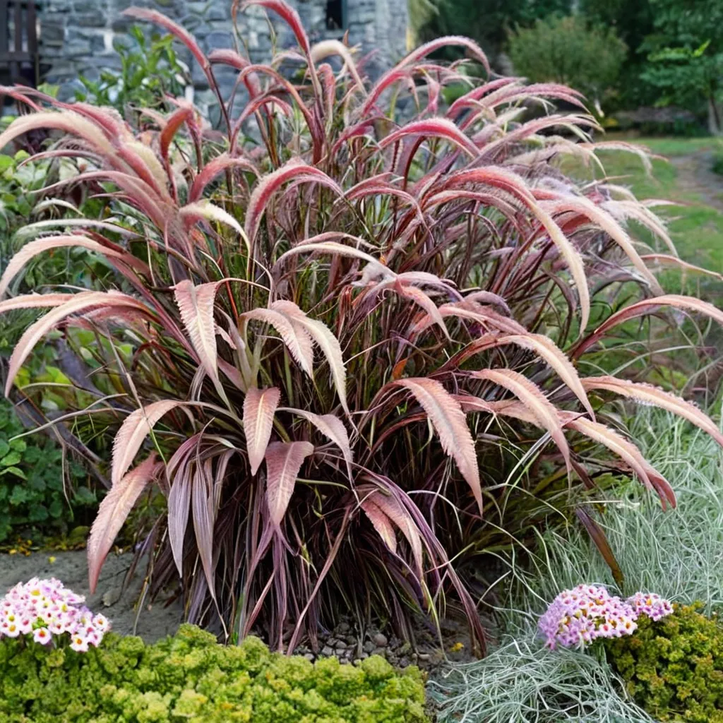 Purple Fountain Grass