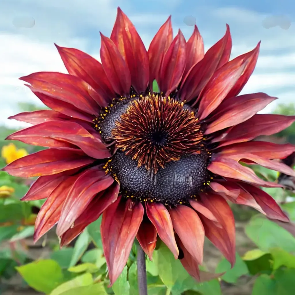 Red Courtesan Sunflower