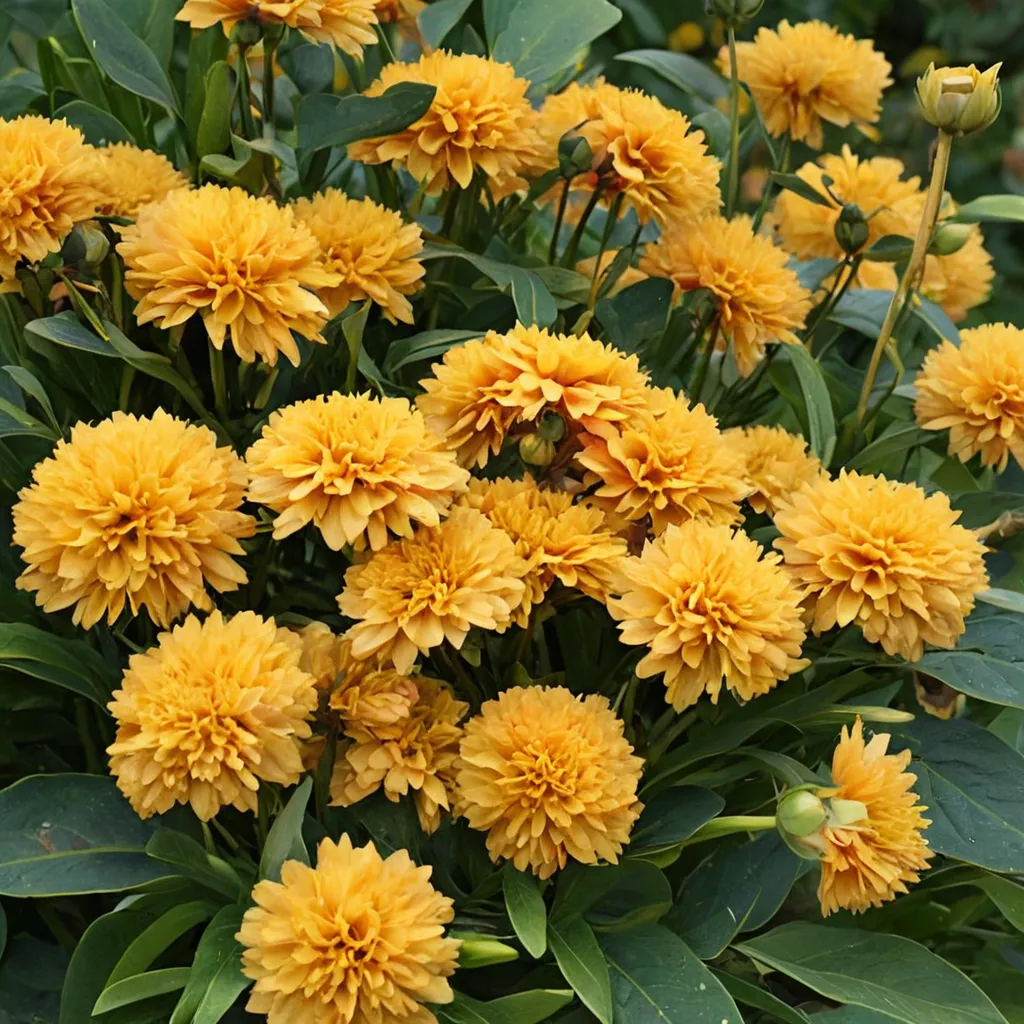 'Solanna Golden Sphere' Tickseed