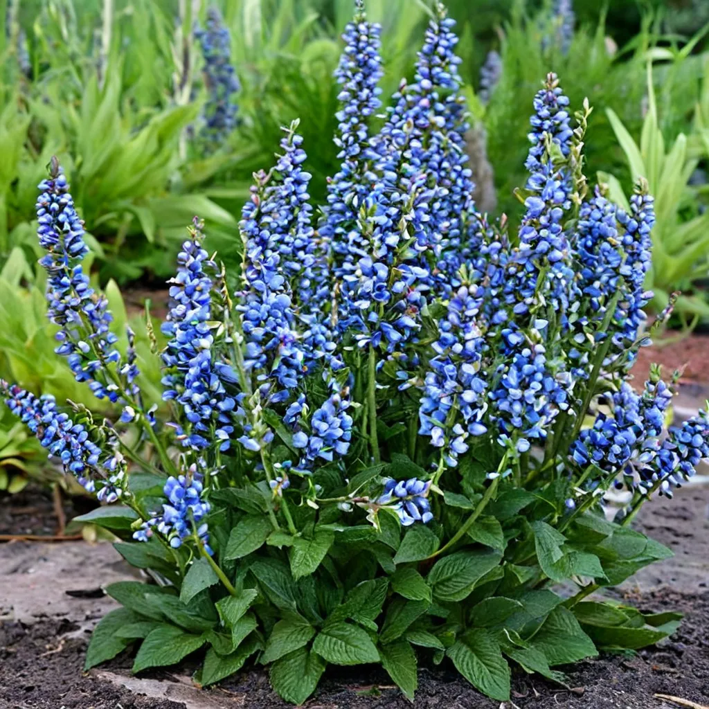 Azure Snow Salvia