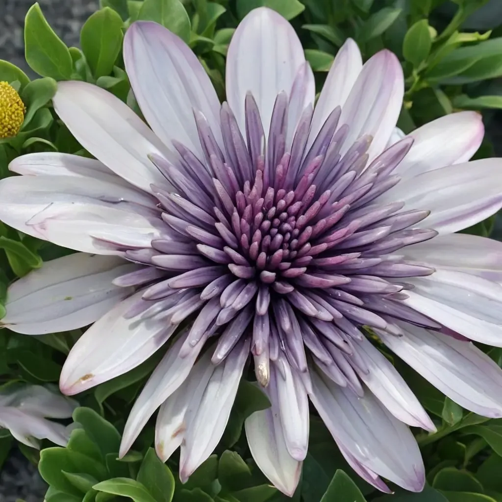 D Violet Ice African Daisy