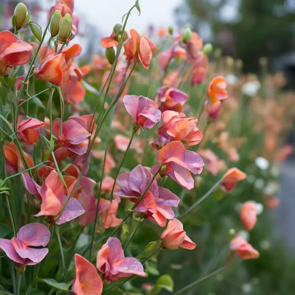 Blue Veined Sweet Pea