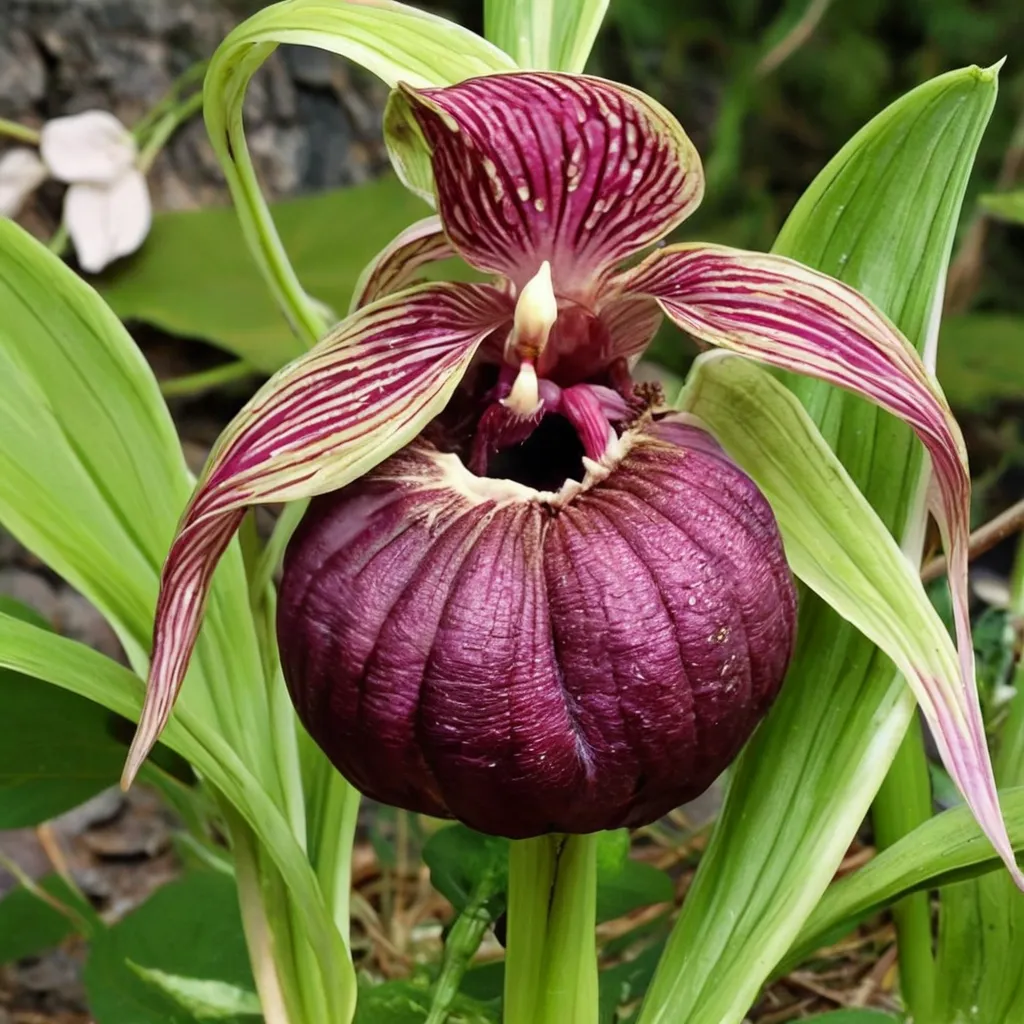 Tibetan Lady's Slipper Orchid