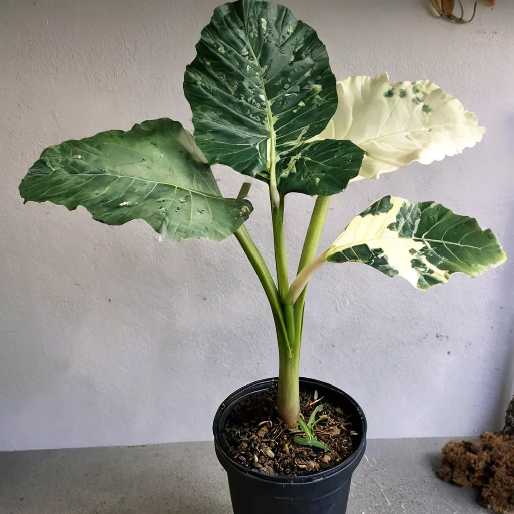 Variegated Elephant Ear