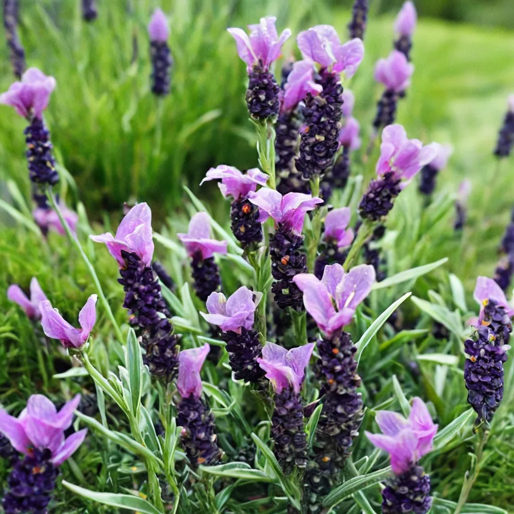 Lavender Winter Bee