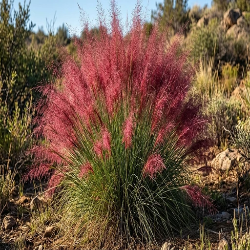 Ruby Muhly Grass