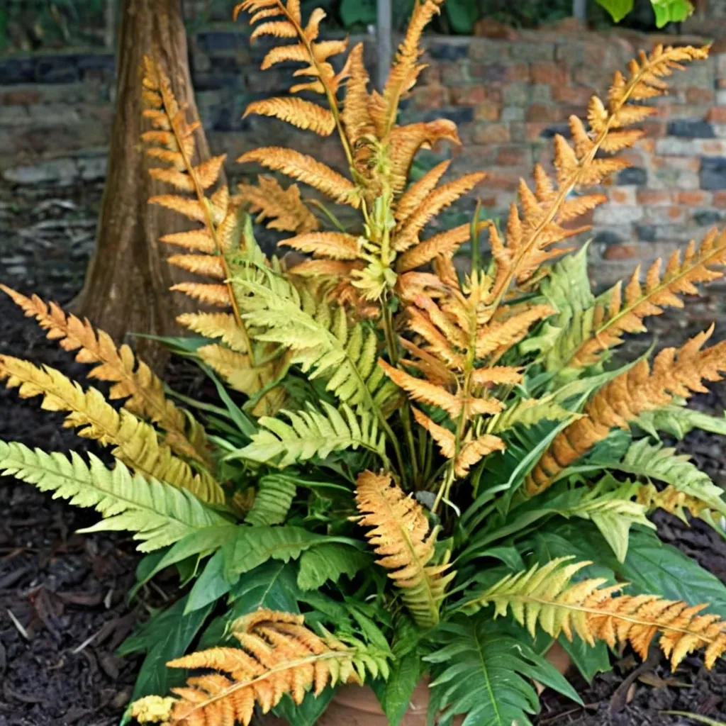 Jurassic Gold Wood Fern
