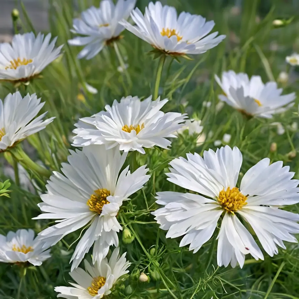 Fizzy White Cosmos