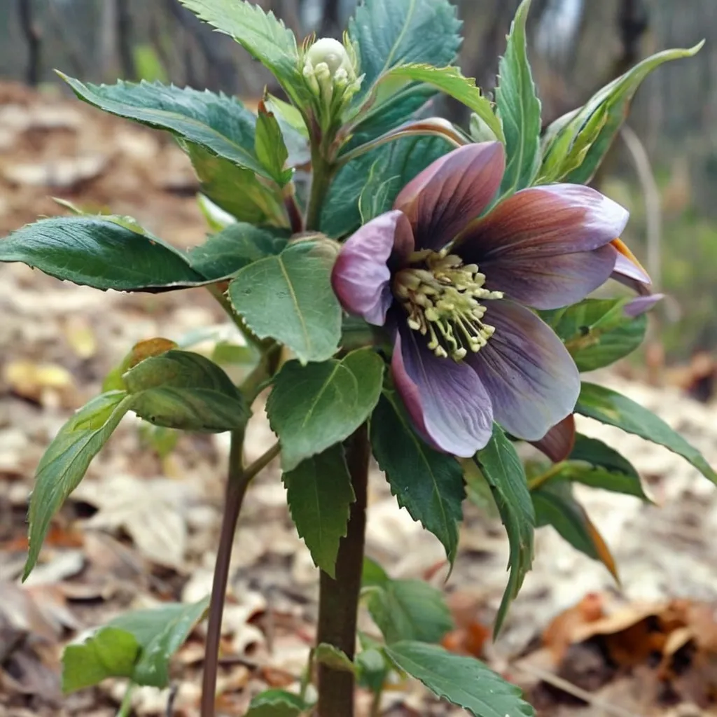 WM182 Purple Hellebore
