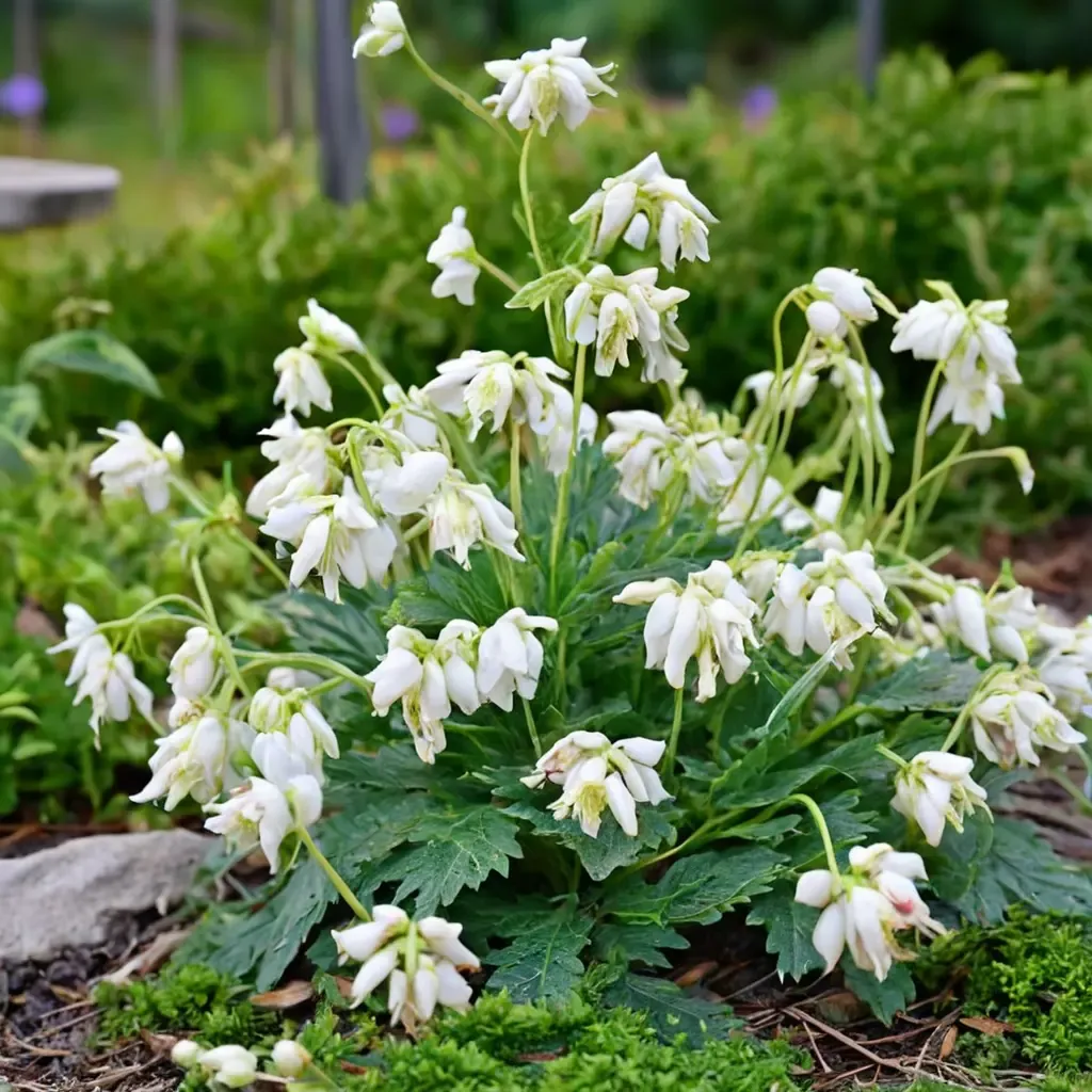White Diamonds Bleeding Heart