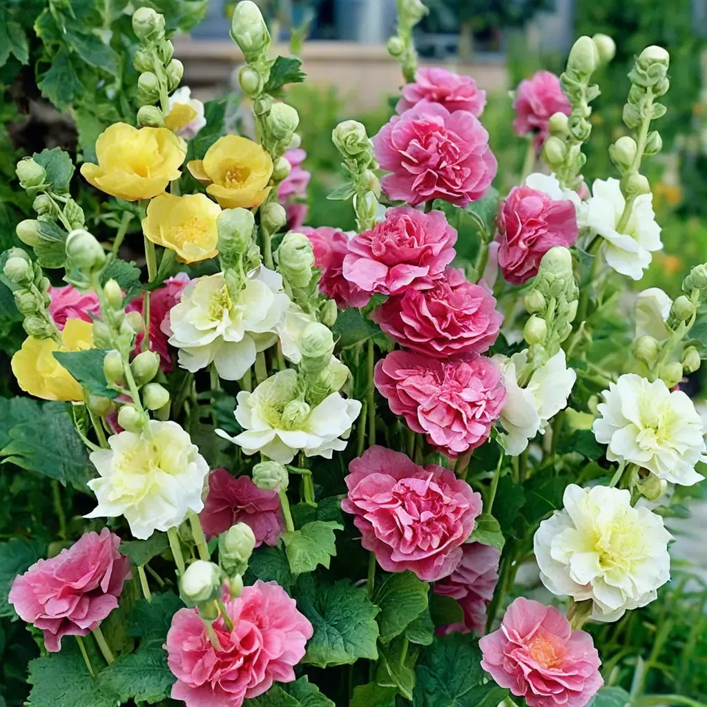 Chater's Double Hollyhock