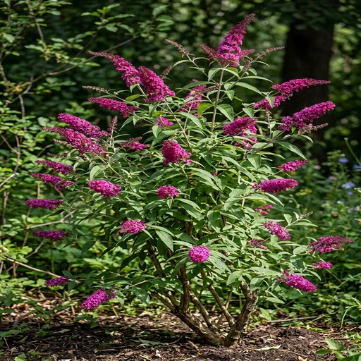 Funky Fuchsia Butterfly Bush