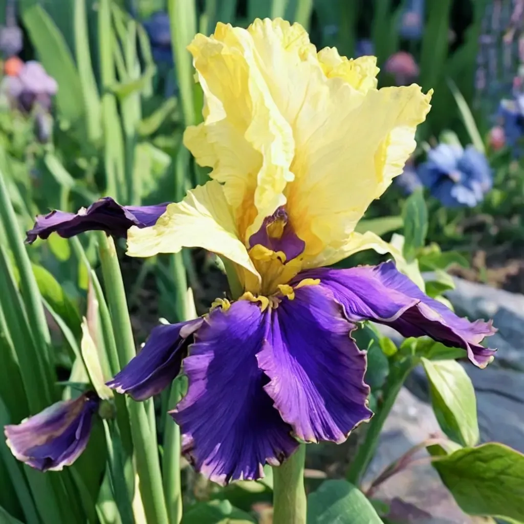 Jurassic Park Reblooming Bearded Iris