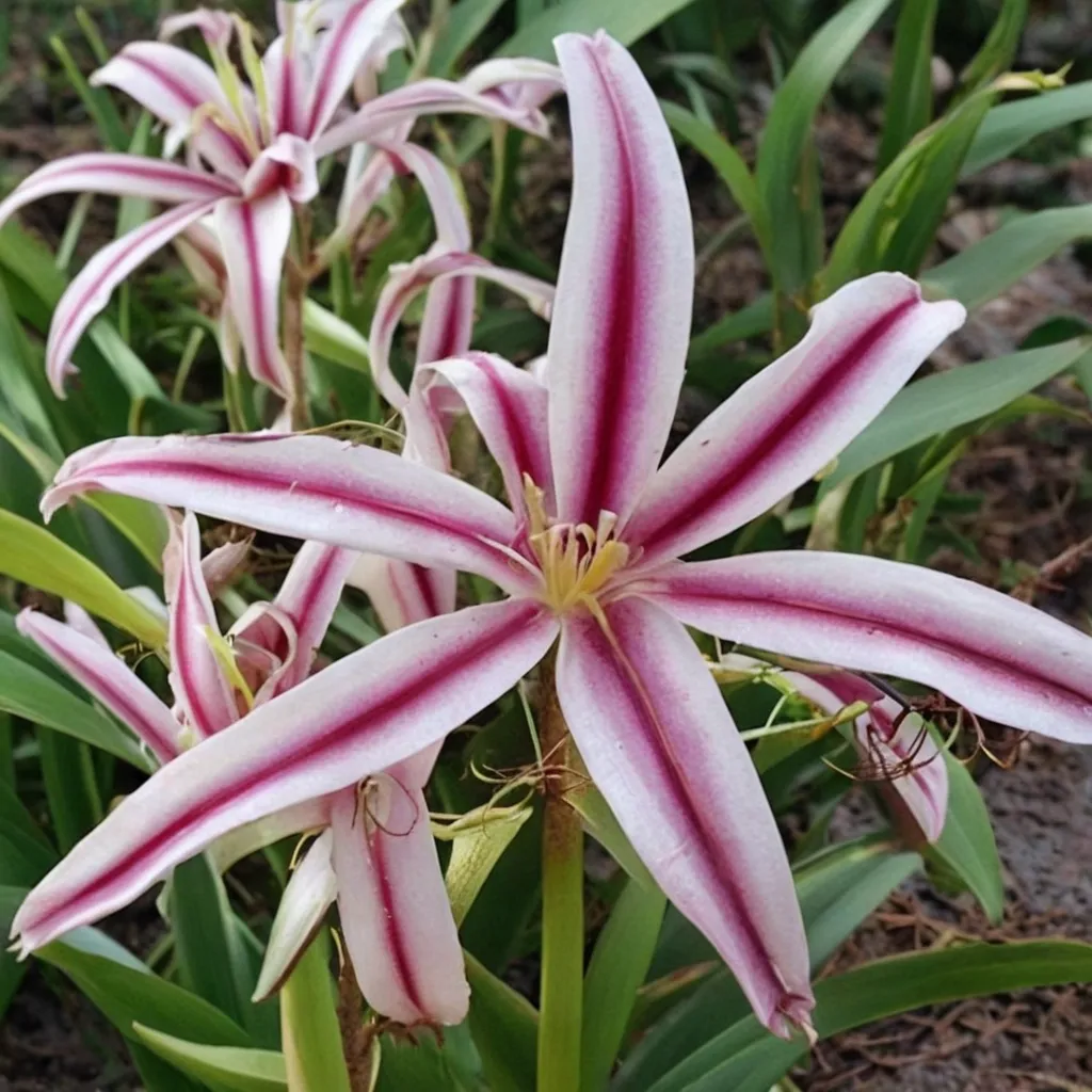 Stars and Stripes Crinum Lily