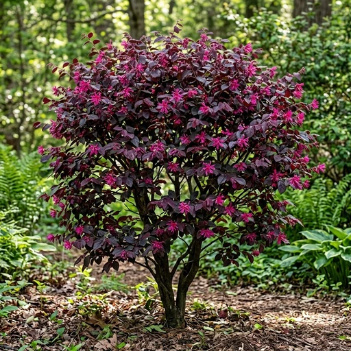 Hines Purpleleaf Ever Red Fringe Flower