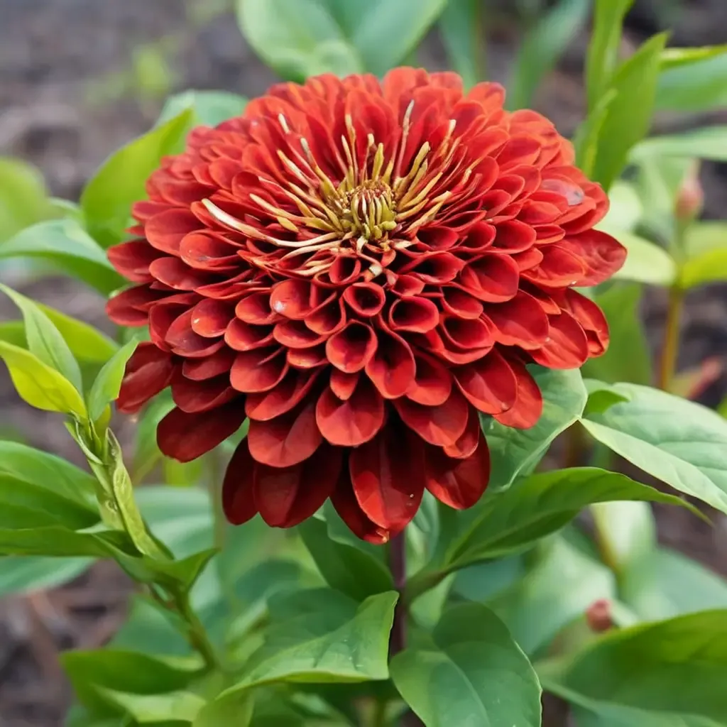 Benary's Giant Scarlet Zinnia