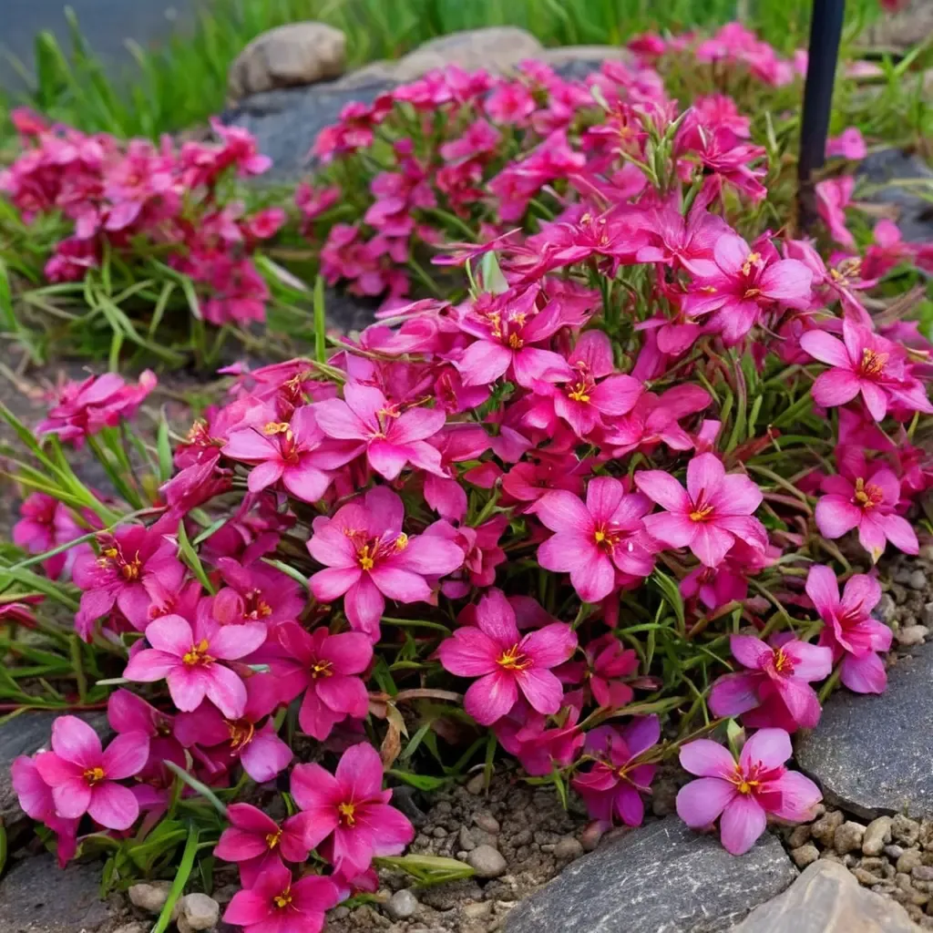 Scarlet Flame Creeping Phlox
