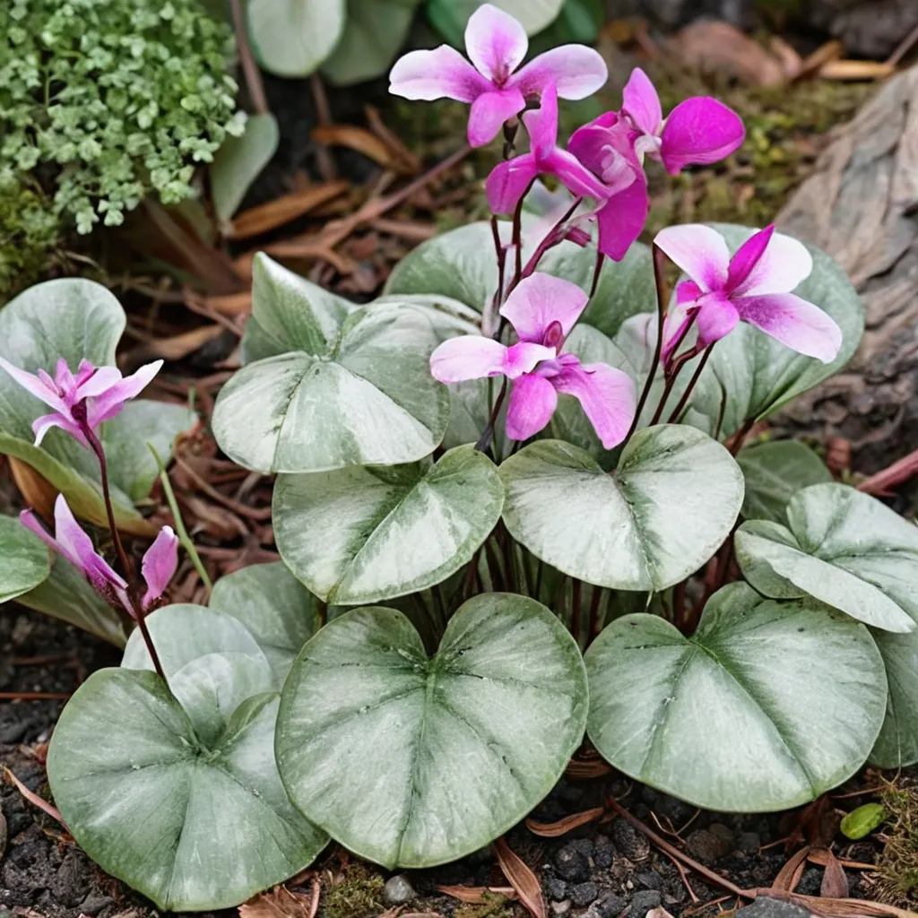 Silver Leaf Cyclamen