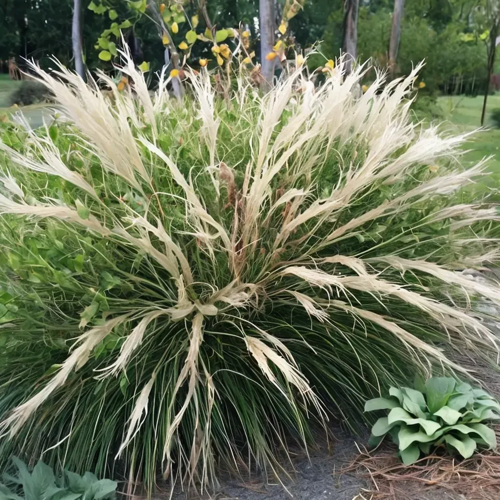 Little Kitten Chinese Silver Grass