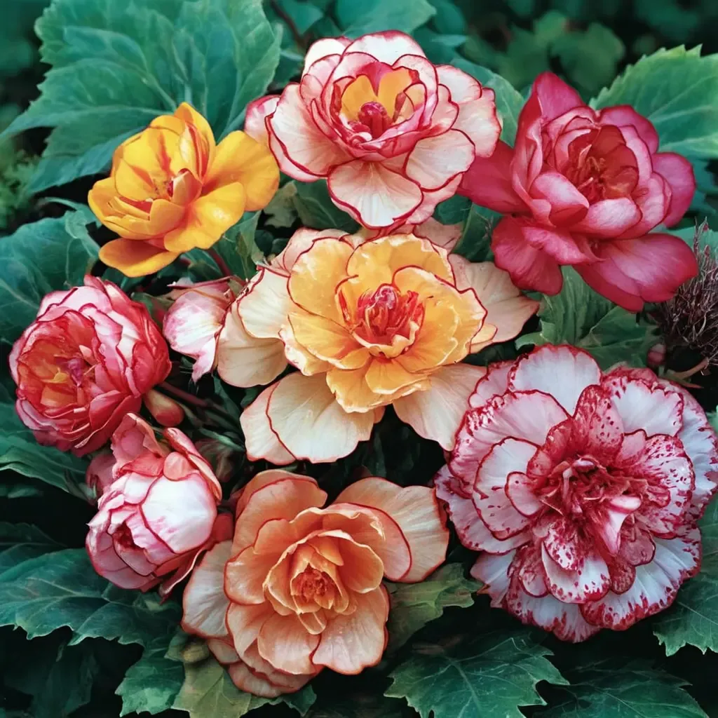 Picotee Tuberous Begonia