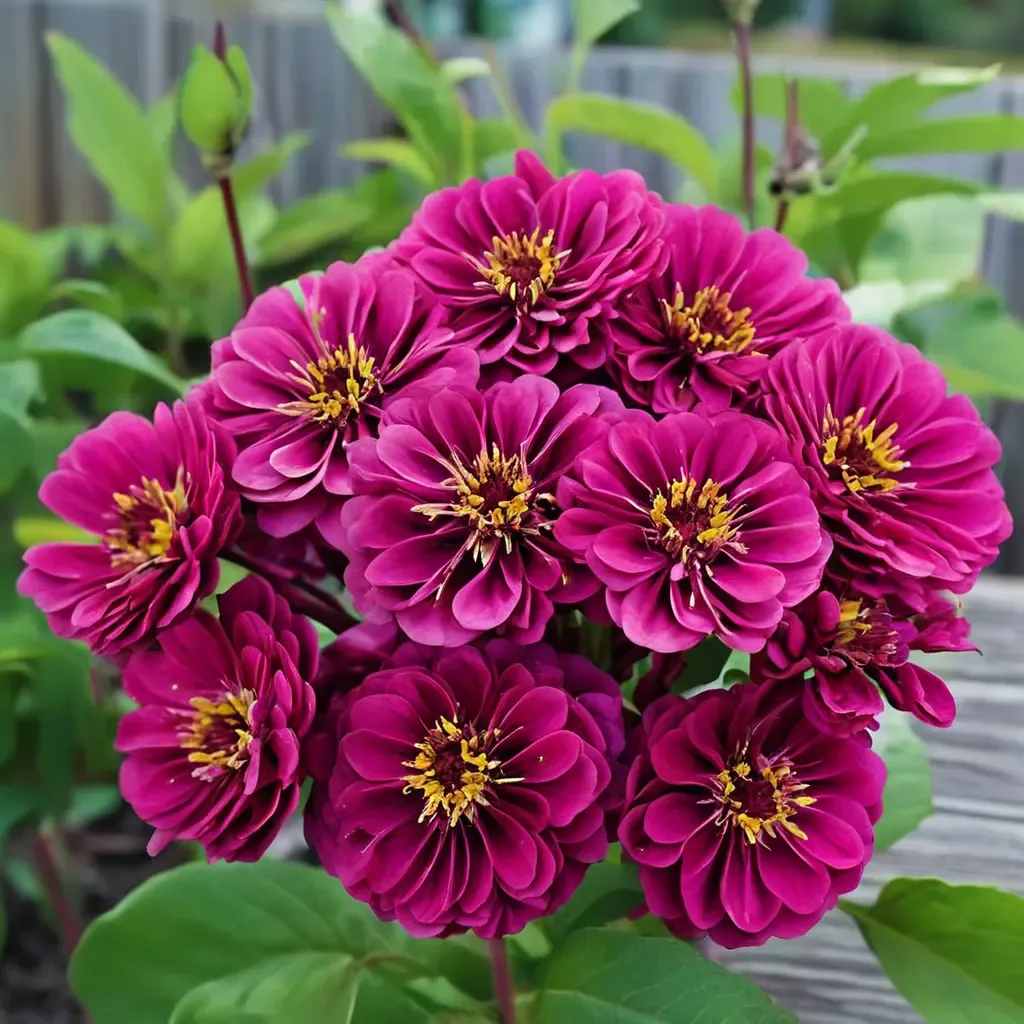 Benary's Giant Wine Zinnia