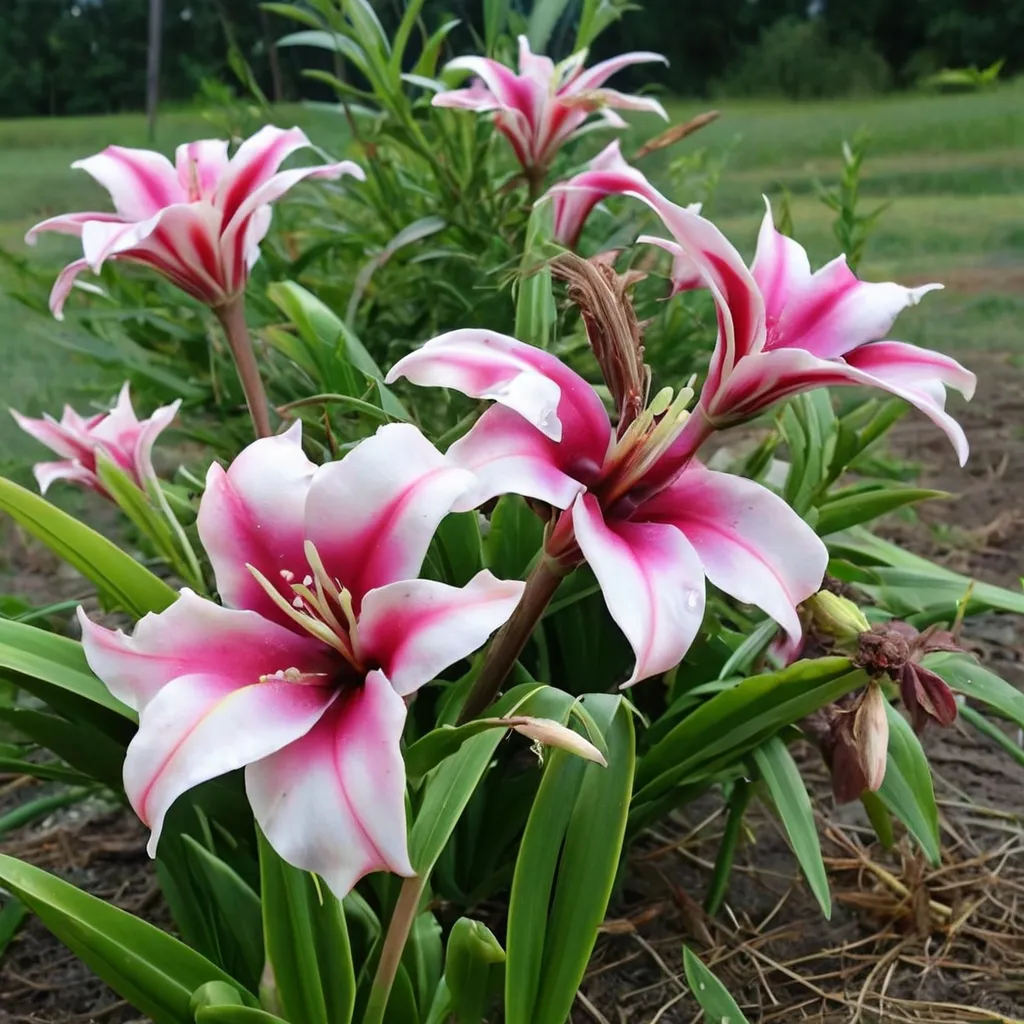 Crinum x herbertii Carroll Abbott